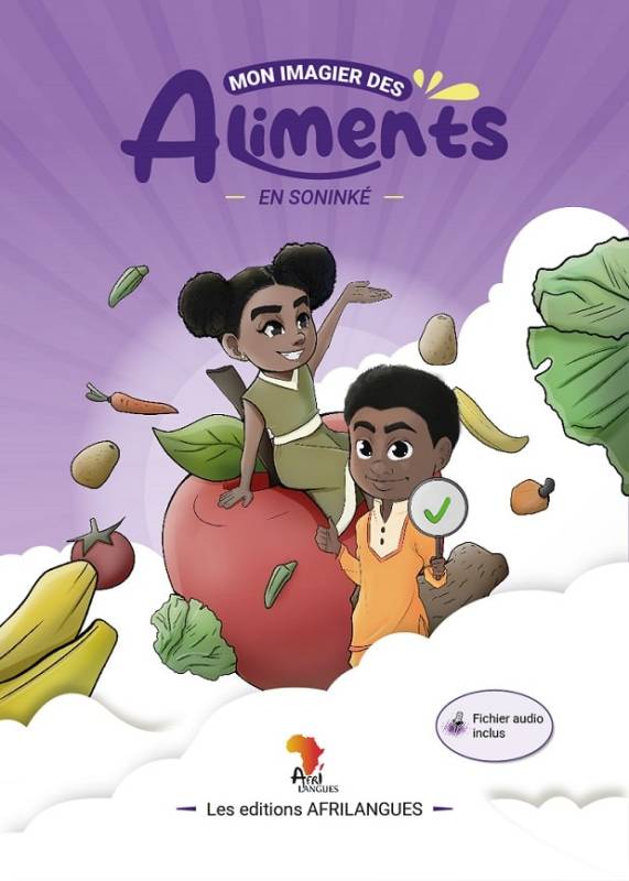Couverture du livre Mon imagier des aliments en Soninké