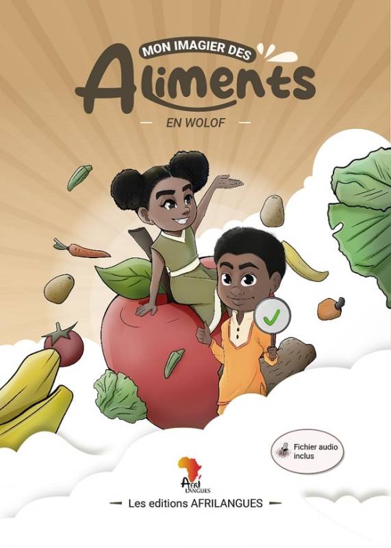 Couverture du livre Mon imagier des aliments en Wolof