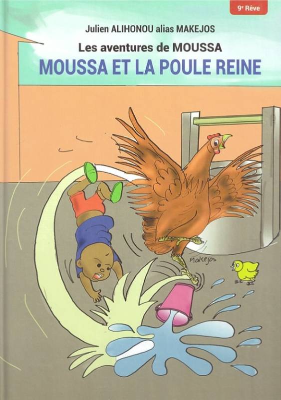 Couverture du livre Moussa et la poule reine