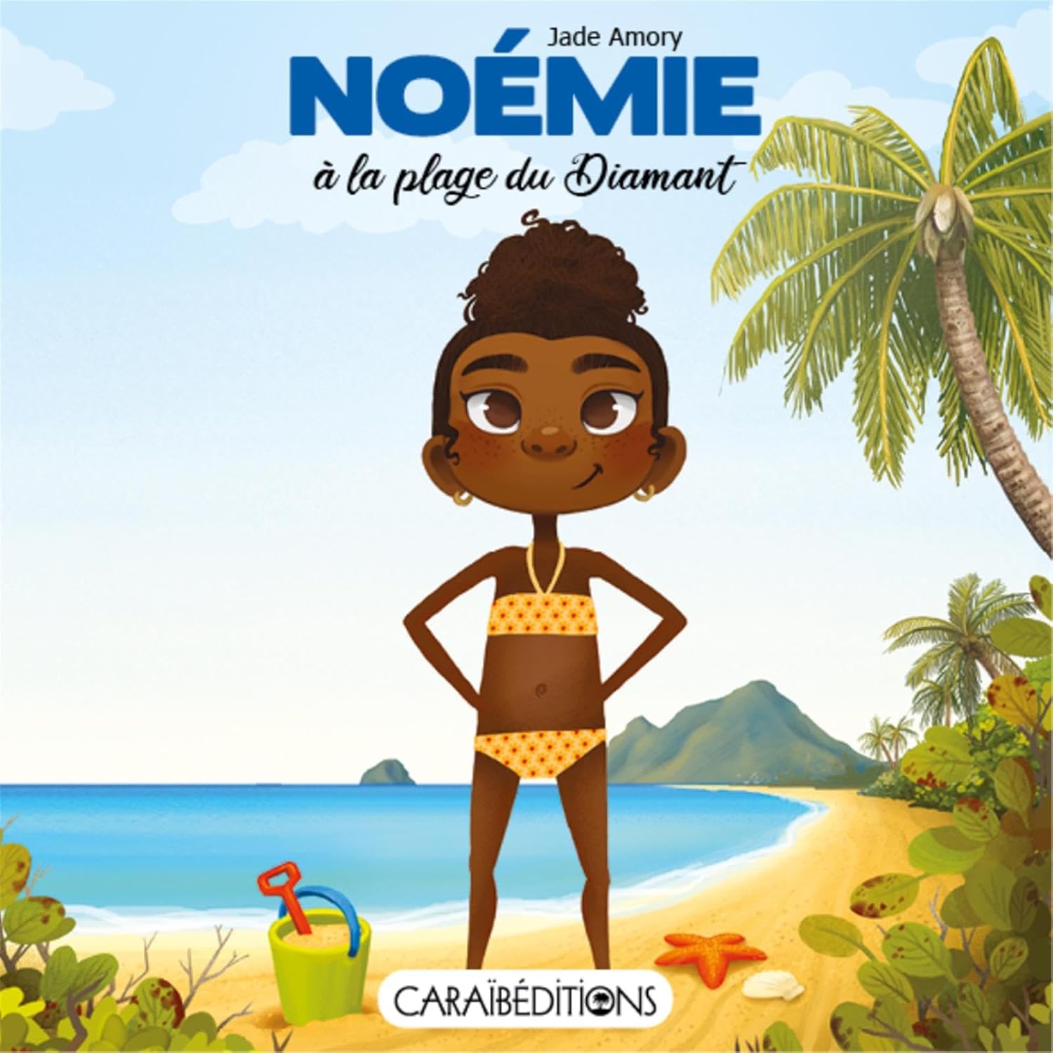 Couverture du livre Noémie à la plage du Diamant