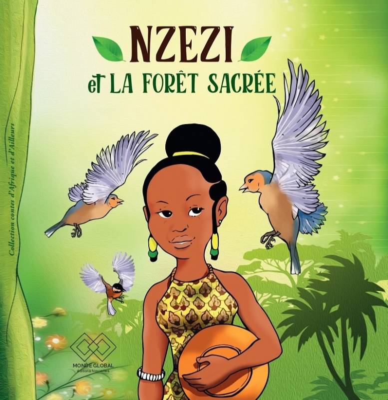 Couverture du livre Nzezi et la forêt sacrée