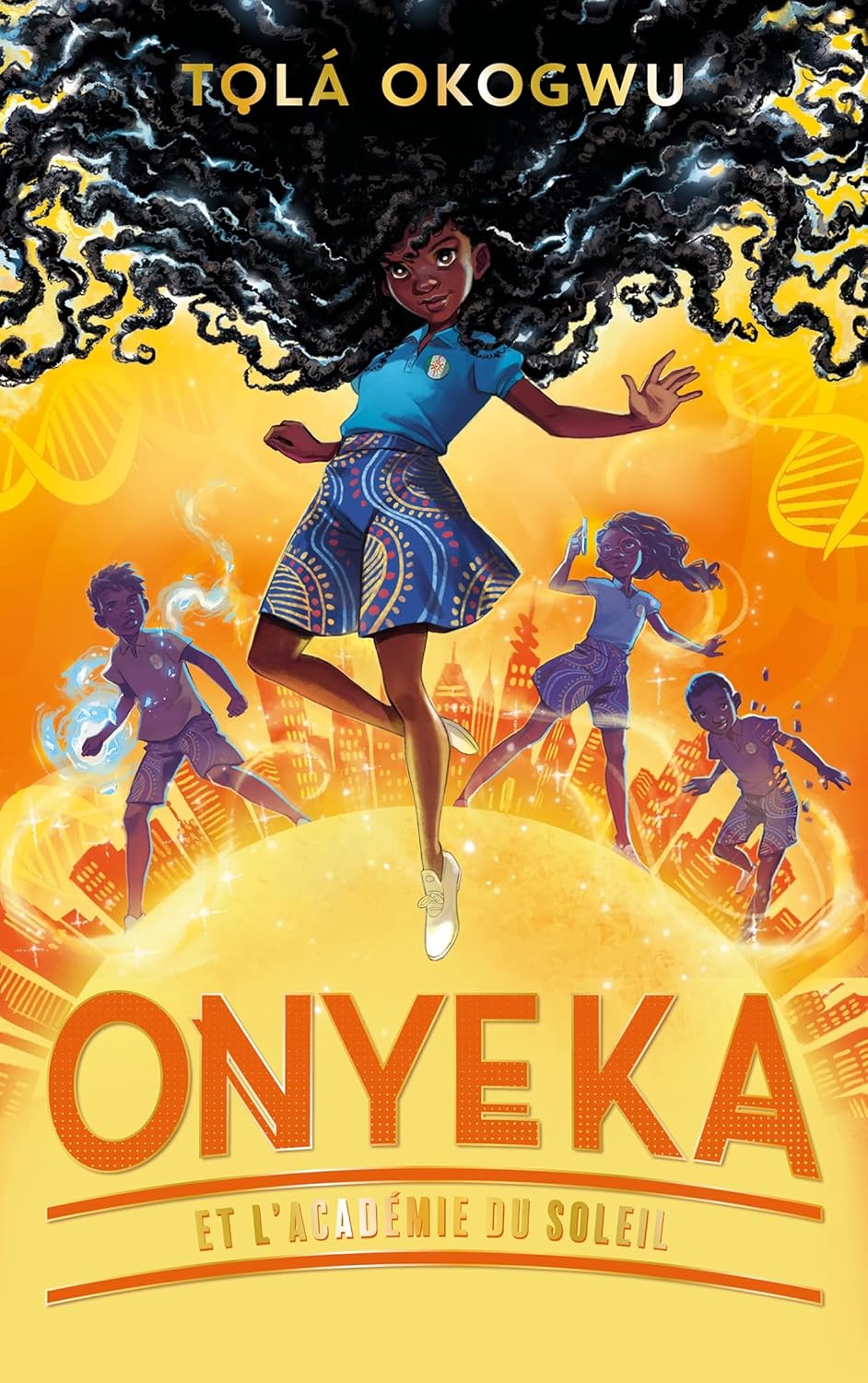 Couverture du livre Onyeka et l'Académie du Soleil