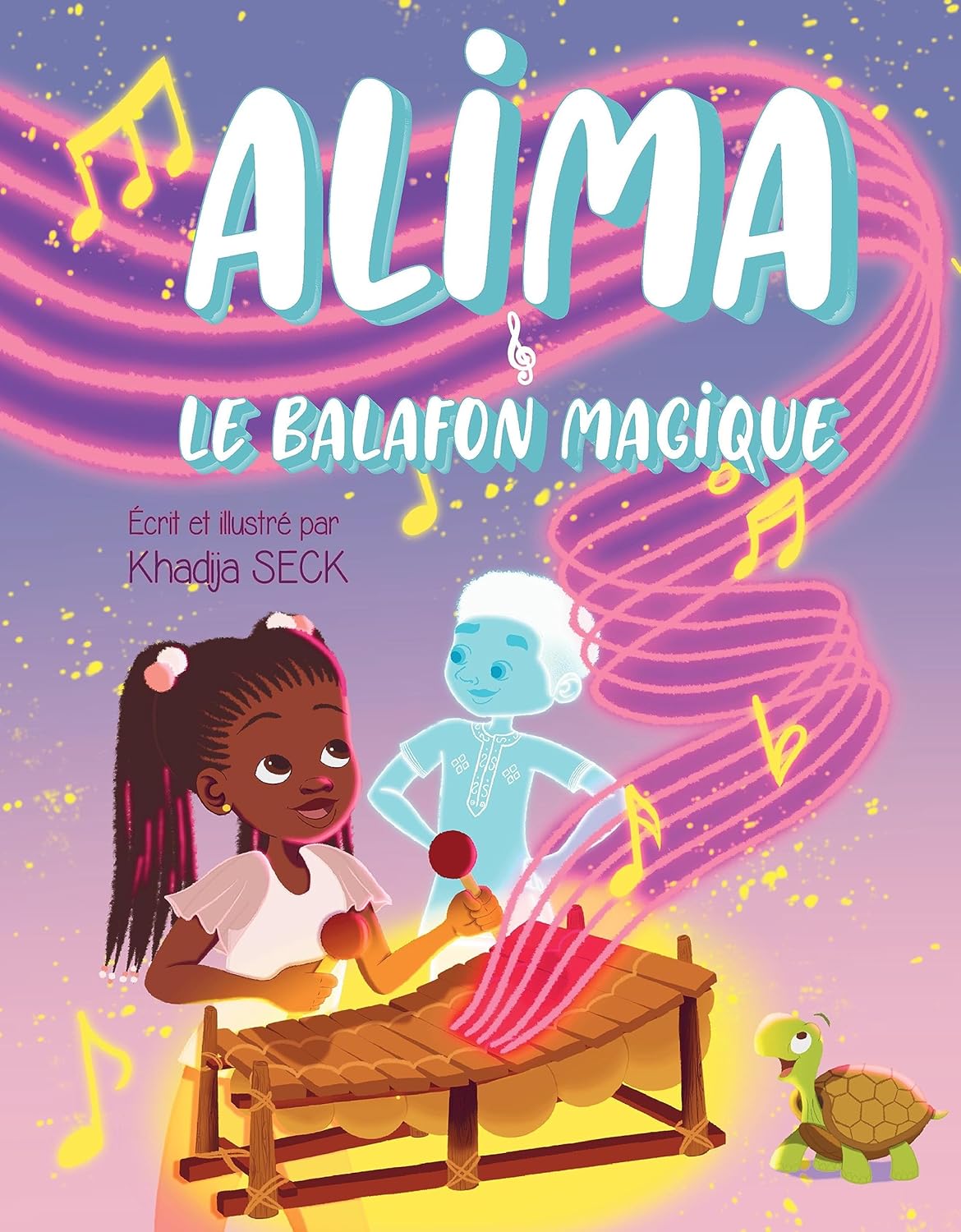 Couverture du livre Alima et le balafon magique