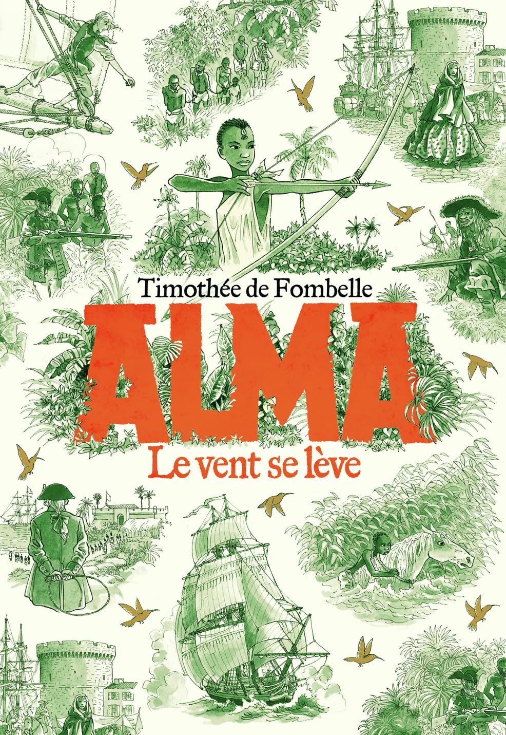 Couverture du livre ALMA, Le vent se lève