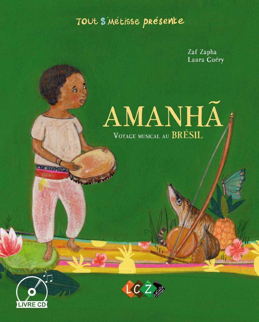 Couverture du livre Amanhã, voyage musical au Brésil