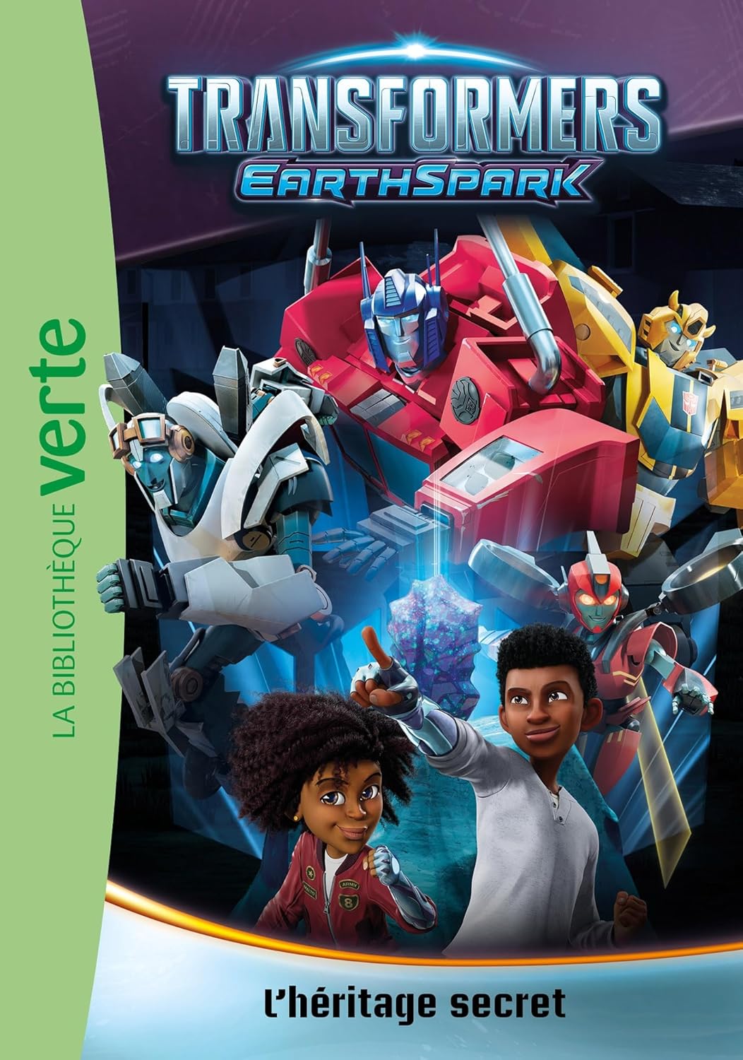 Couverture du livre Transformers : EarthSpark 01 - L'héritage secret