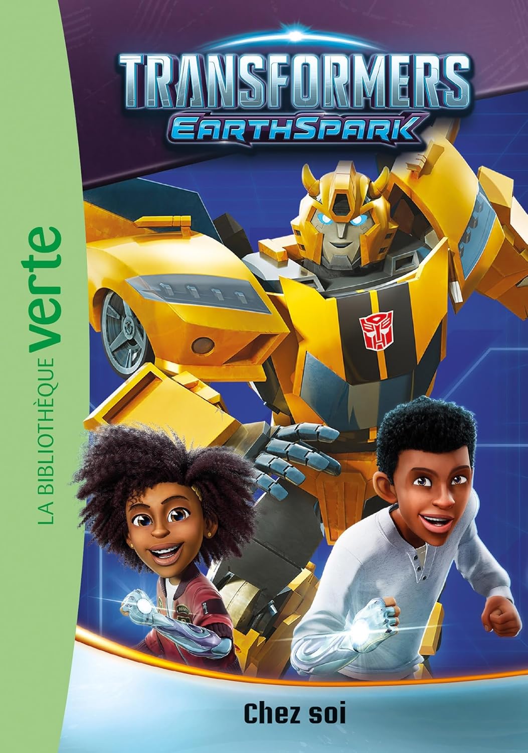 Couverture du livre Transformers : EarthSpark 03 - Chez soi