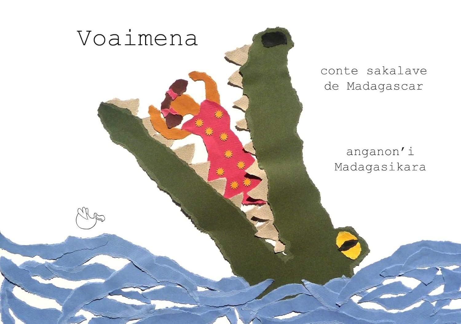 Couverture du livre Voaimena, le crocodile rouge