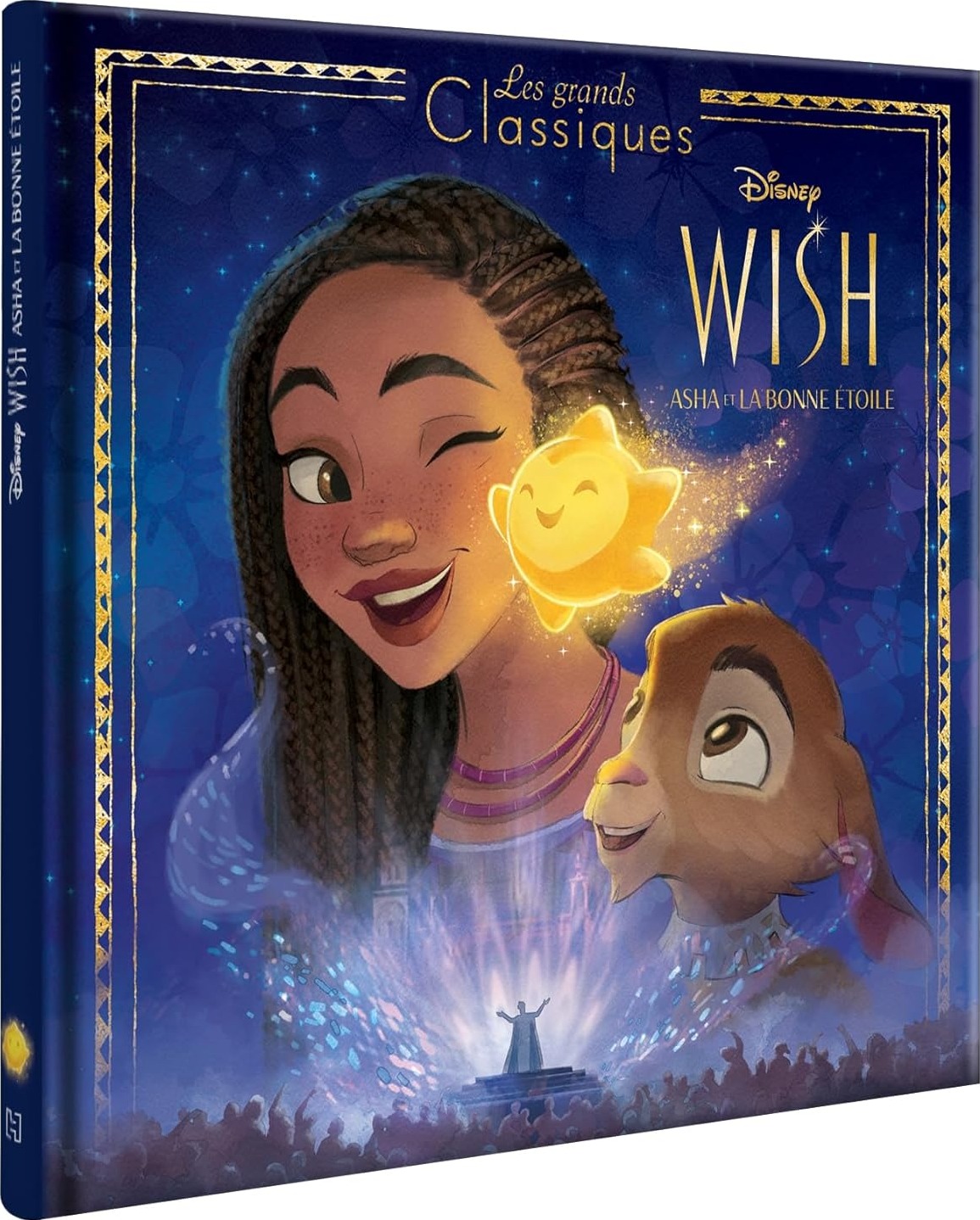 Couverture du livre WISH, ASHA ET LA BONNE ÉTOILE – Les Grands Classiques – L'histoire du film