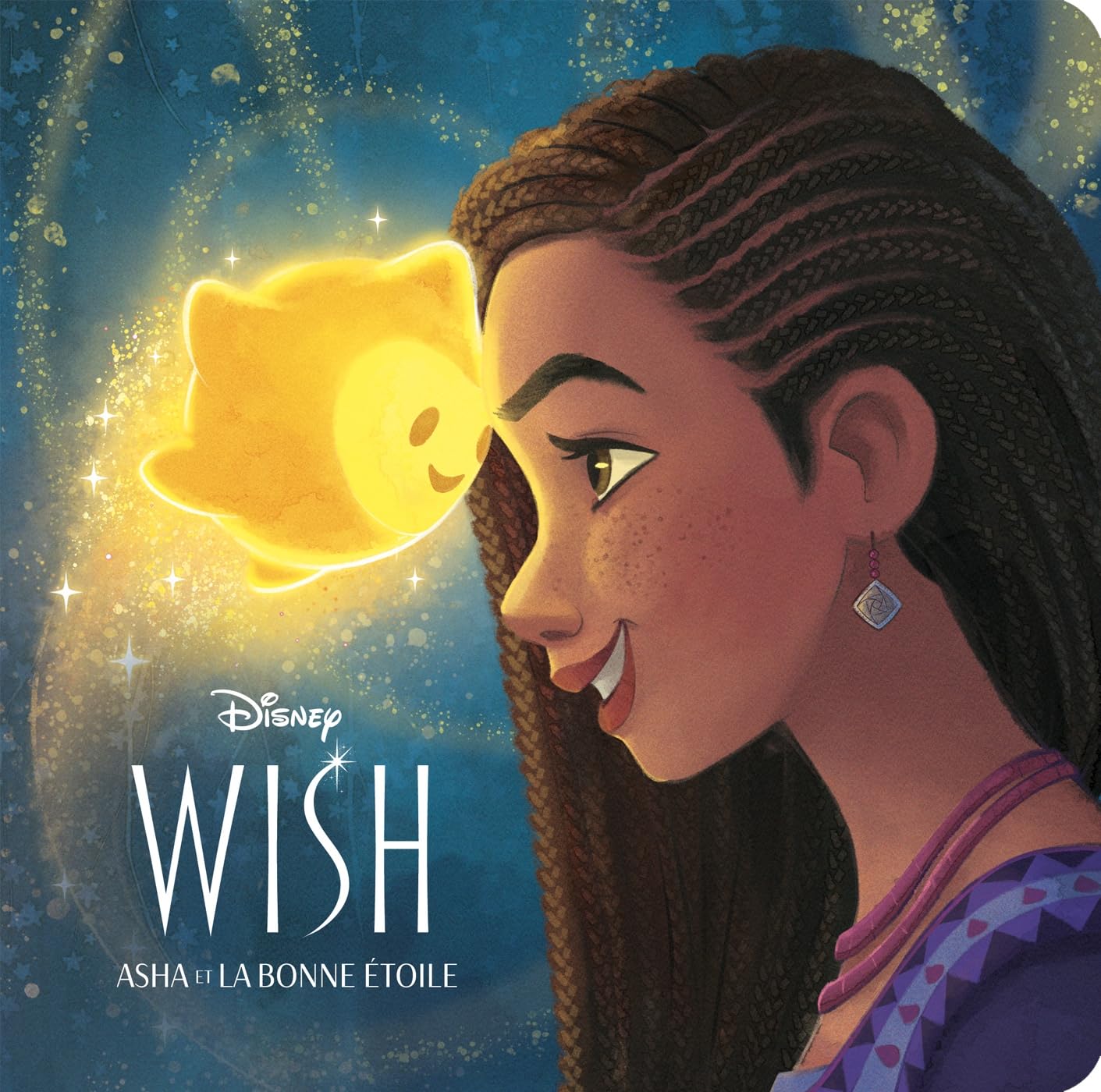 Couverture du livre WISH, ASHA ET LA BONNE ÉTOILE – Monde Enchanté – L'histoire du film
