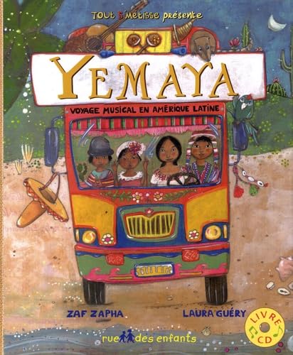 Couverture du livre Yemaya, voyage musical en Amérique Latine