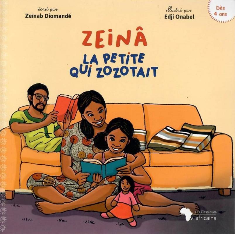 Couverture du livre Zeinâ, la petite qui zozotait