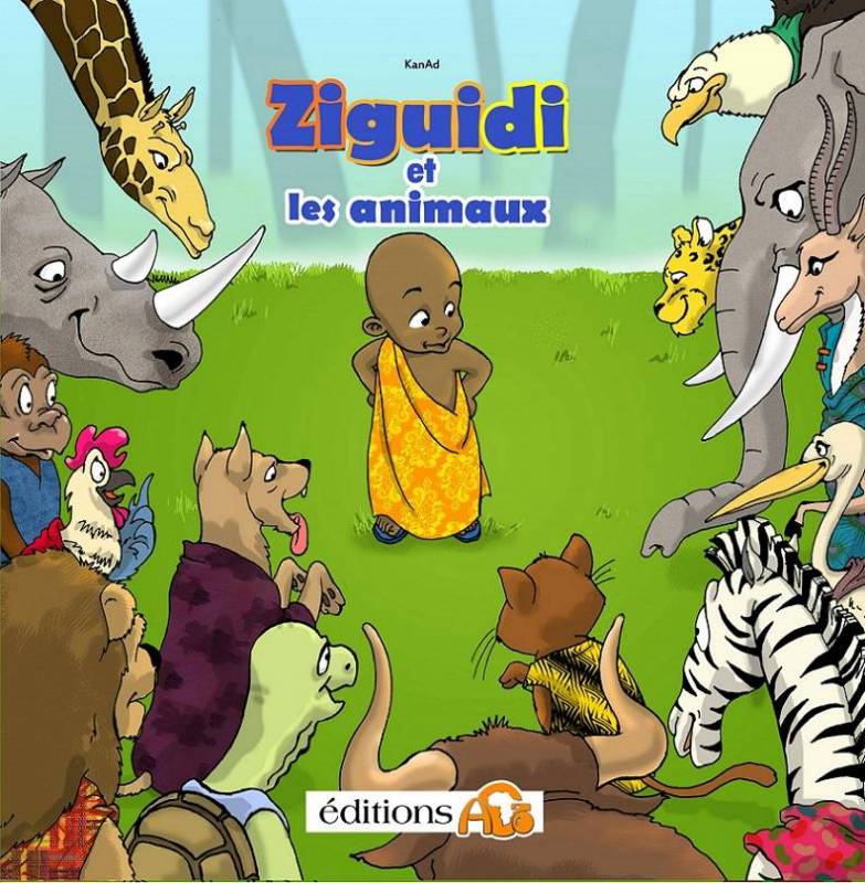 Couverture du livre Ziguidi et les animaux