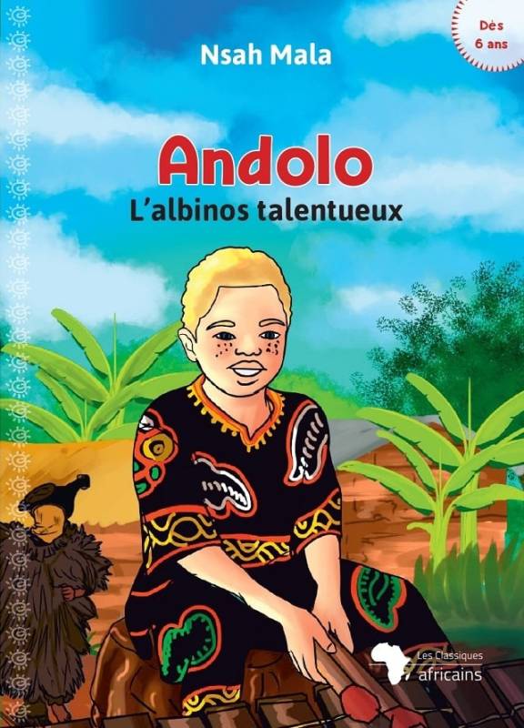 Couverture du livre Andolo l'albinos talentueux